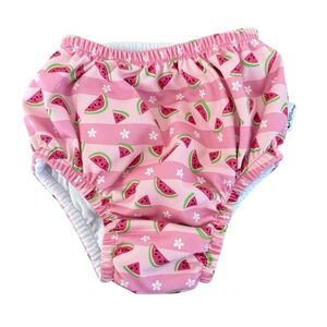 Green Sprouts Swim Diaper Watermelon Toddler Boy Girl Size 4T